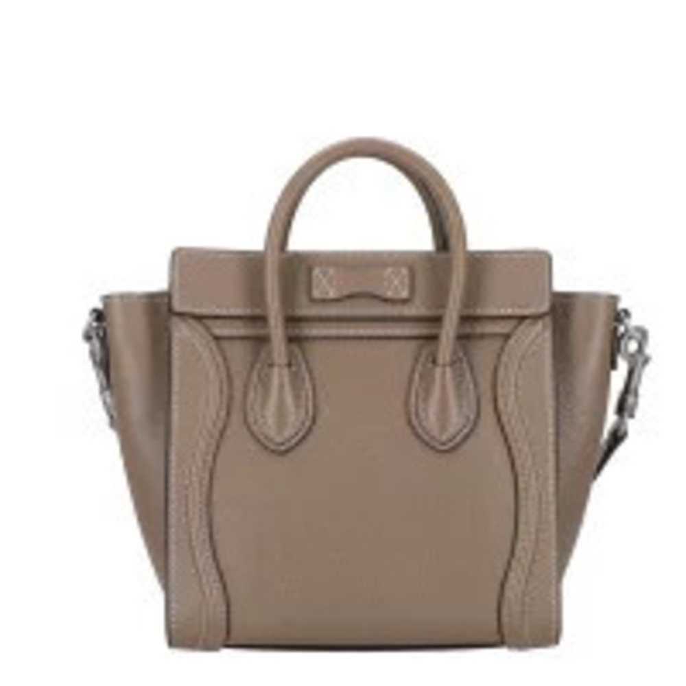 Celine S Shoulder Luggage Bag Suri Black